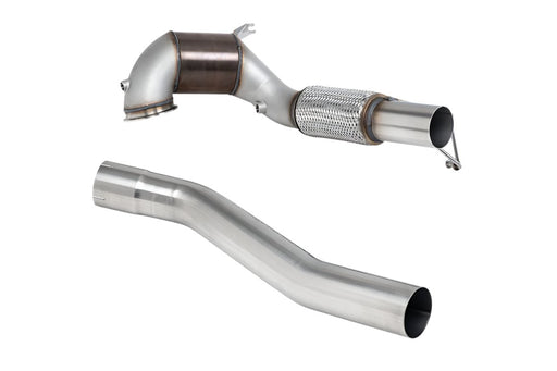 Milltek Cast Large Bore Downpipe and Hi-Flow Sports HJS Cat for Milltek Exhaust VW MK8 GTI