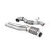 Milltek Large Bore Downpipe and Hi-Flow Sports Cat Audi 8V RS3 - FAS Tuning