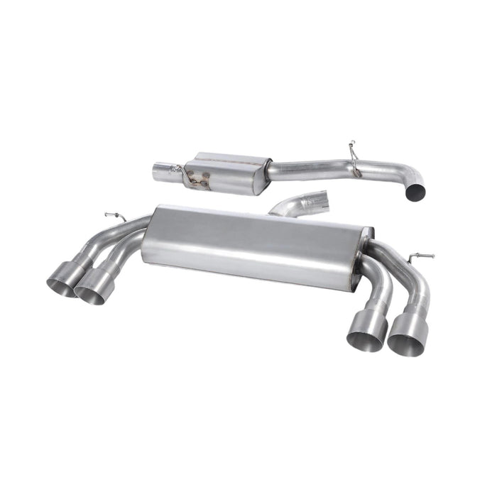 Milltek Non Valved Resonated Catback Exhaust VW MK7 Golf R - FAS Tuning