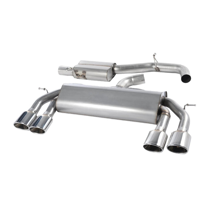 Milltek Non Valved Resonated Catback Exhaust VW MK7 Golf R - FAS Tuning