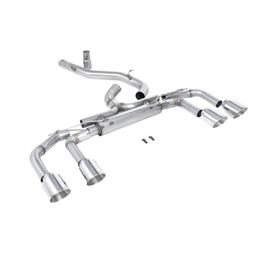 Milltek Race Non-Valved Catback Exhaust VW MK8 Golf R - FAS Tuning