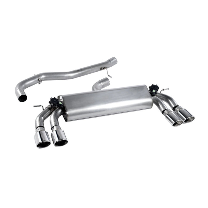 Milltek Valved Non-Resonated Catback Exhaust VW MK7 Golf R - FAS Tuning